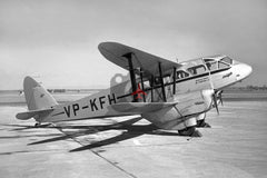 VP-KFH De Havilland DH89A Dragon Rapide, Noon & Pearce Air Charters c1950