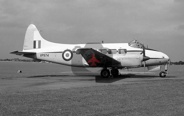 VP974 De Havilland Devon C.2, RAF, Andover 1969