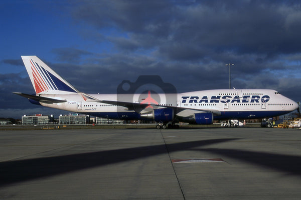VQ-BHX Boeing 747-4F6, Transaero