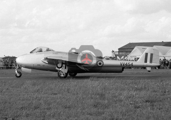 VV454 De Havilland Vampire FB.5, RAF, Farnborough 1949