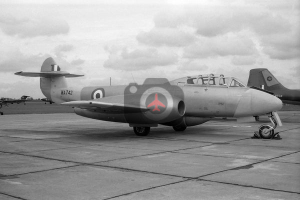 WA742 Gloster Meteor T.7, RAF