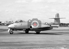 WA982 Gloster Meteor F.8(SOAR), Farnborough 1954