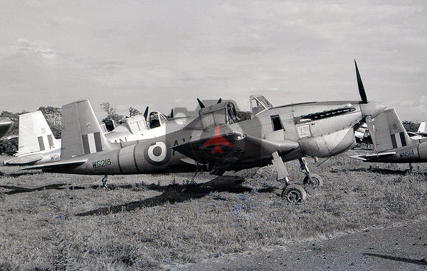 WG218 Boulton Paul  Balliol T.2, Silloth 1957