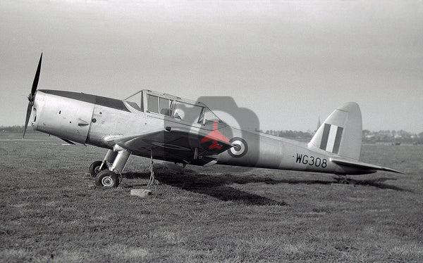 WG308 De Havilland Canada DHC-1 Chipmunk  T.10, RAF, Jersey
