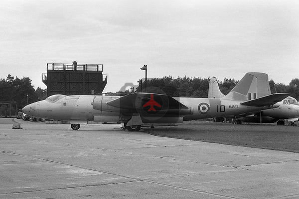 WJ867(10) English Electric Canberra T.4, RAF, Farnborough 1961