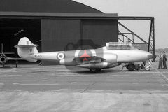 WL470(V) Gloster Meteor T.7, RAF,  West Malling 1958