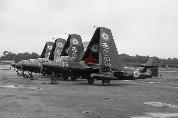 WM993 Hawker Sea Hawk FB.5, RN(FRU), Hurn 1960
