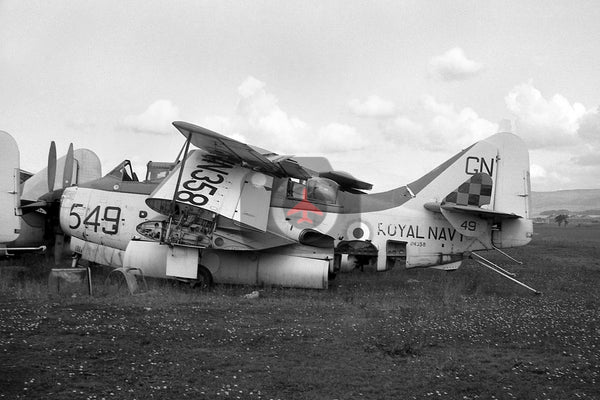 WN358(GN549) Fairey Gannet  AS.1, Royal Navy, Abbotsinch 1962