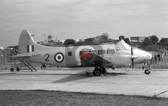 XA879(2) De Havilland Devon C.1, RAF, Farnborough 1961