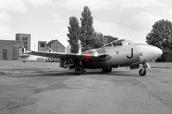 XD541(J) Vickers Vampire T.11, RAF(CNCS), Shawbury 1960