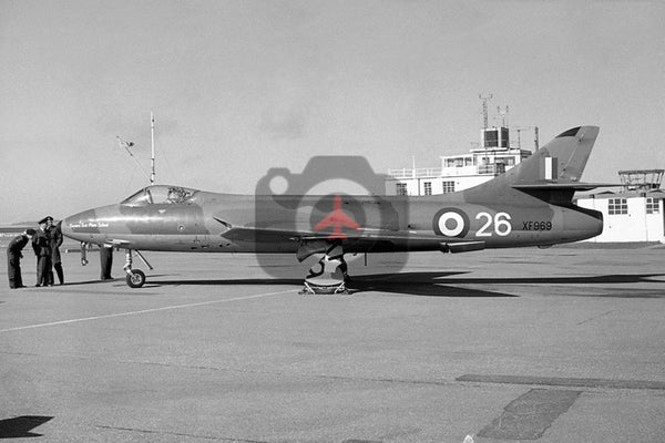 XF969(26)  Hawker Hunter F.6, RAF(ETPS), Valley 1961