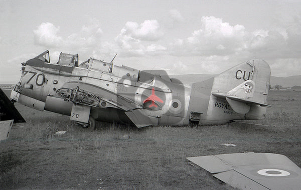 XG876 Fairey Gannet T.2, Royal Navy,  Abbotsinch 1962