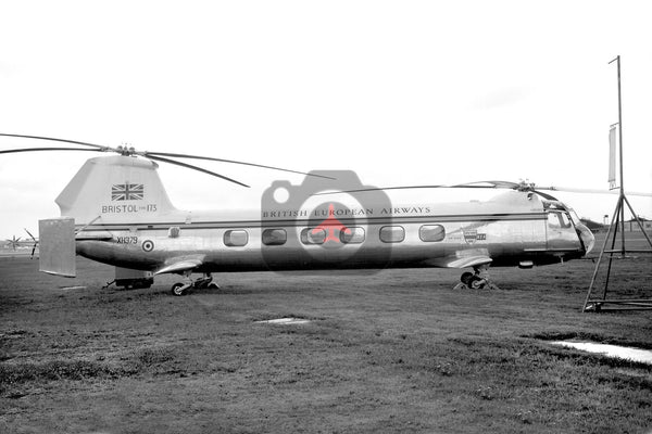 XH379 Bristol Type 173,  British European Airways