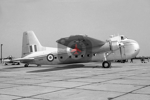 XJ470 Bristol 170 Freighter Mk31, RAF(A&AEE), Waterbeach 1969