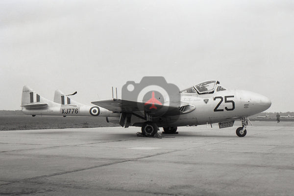 XJ776(25) De Havilland Vampire T.11, RAF, Alconbury 1958
