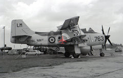 XL476(LM763) Fairey Gannet AEW.3, Royal Navy, Biggin Hill 1972