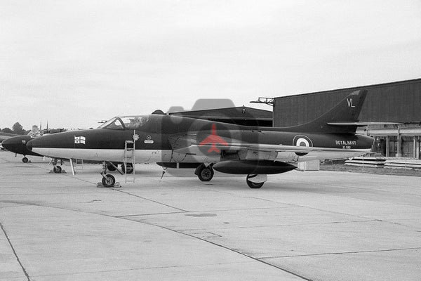 XL580(VL) Hawker Hunter T.8, RN, Yeovilton 1964