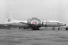 XL658 Bristol Britannia C.1, RAF, Heathrow