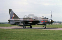 XR718(P) English Electric Lightning F6, RAF(5Sqn), Binbrook 1978