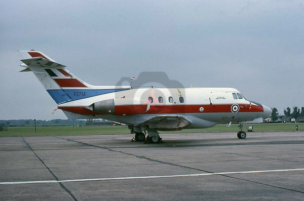 XS714 Hawker Siddeley Dominie T1 RAF(CAW), 1977