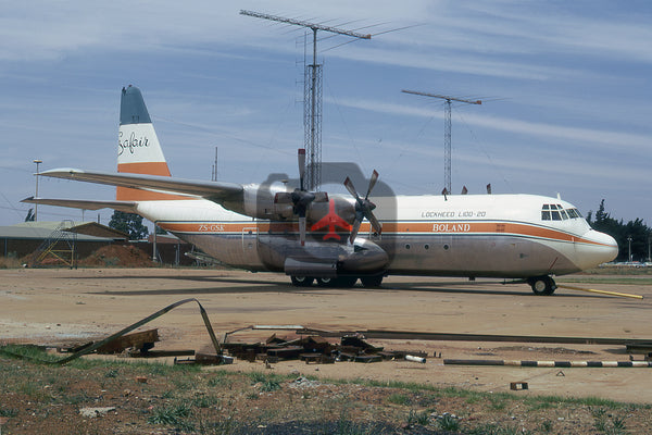 ZS-GSK Lockheed L-100-20 Hercules, Safair, Johannesburg, 1974